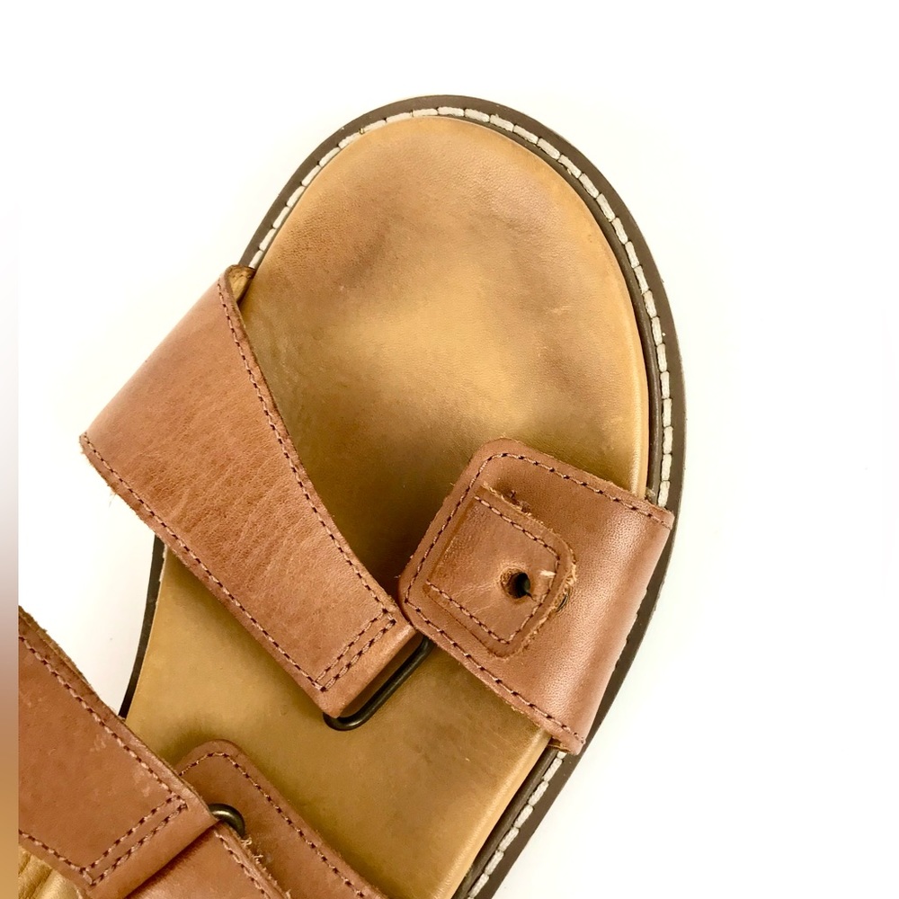 Keen Women’s Lana Double Strap Tan Leather Slide Sandals Size 9 - Picture 15 of 16